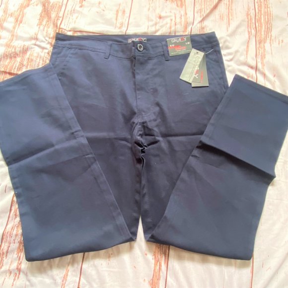 Galaxy by Harvic mens chino pants-blue-size 32X30